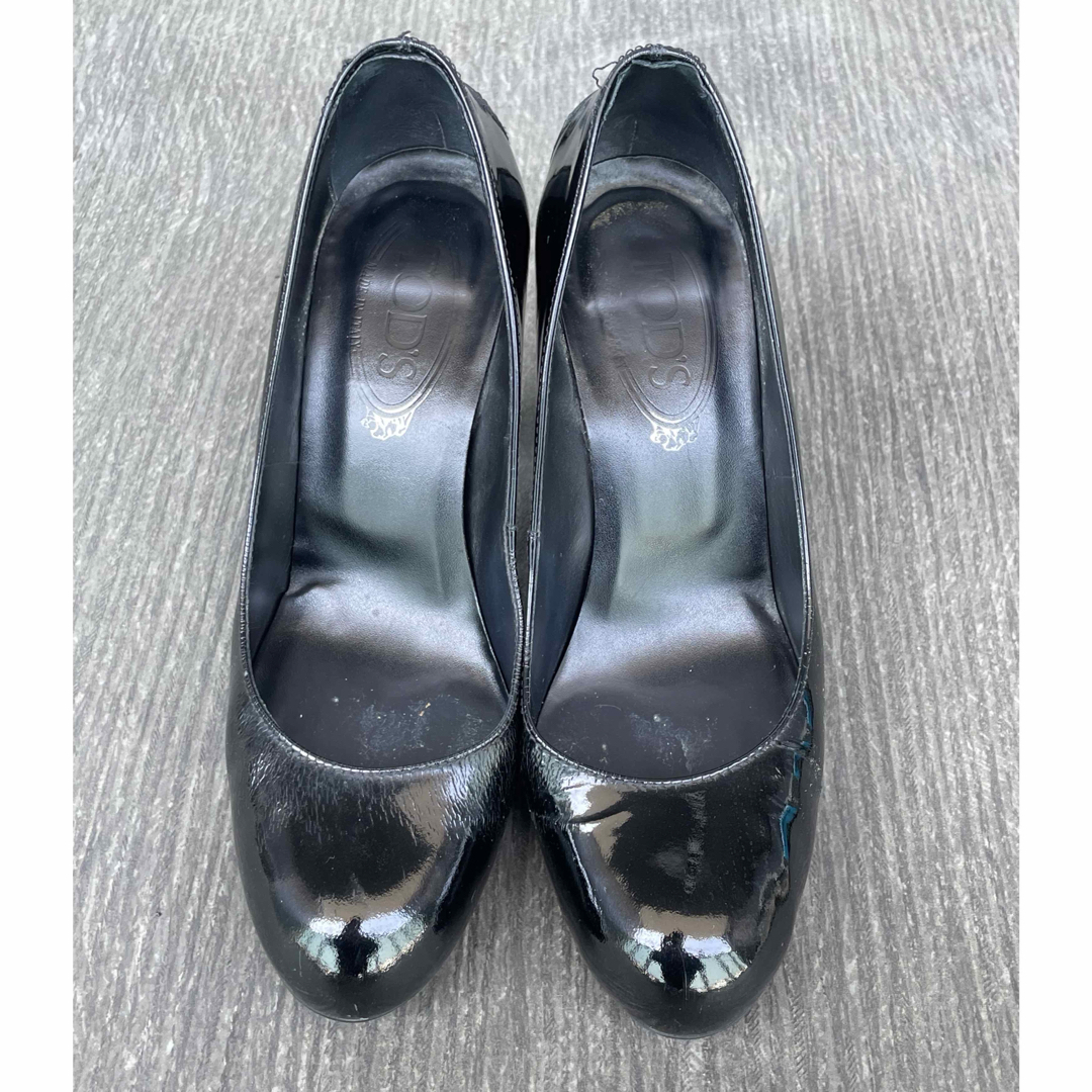 TOD'S - 【人気】Tod's 黒 パンプスの通販 by もち豆|トッズ TOD'S - 【人気】Tod's 黒 パンプスの通販 by もち豆|トッズ