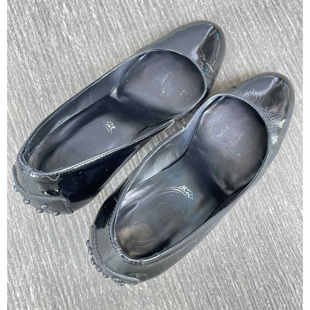 TOD'S - 【人気】Tod's 黒 パンプスの通販 by もち豆|トッズ TOD'S - 【人気】Tod's 黒 パンプスの通販 by もち豆|トッズ
