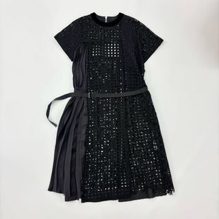 sacai - sacai 22SS/Suiting Mix Dress 22-05502の通販 by HNA sacai - sacai 22SS/Suiting Mix Dress 22-05502の通販 by HNA