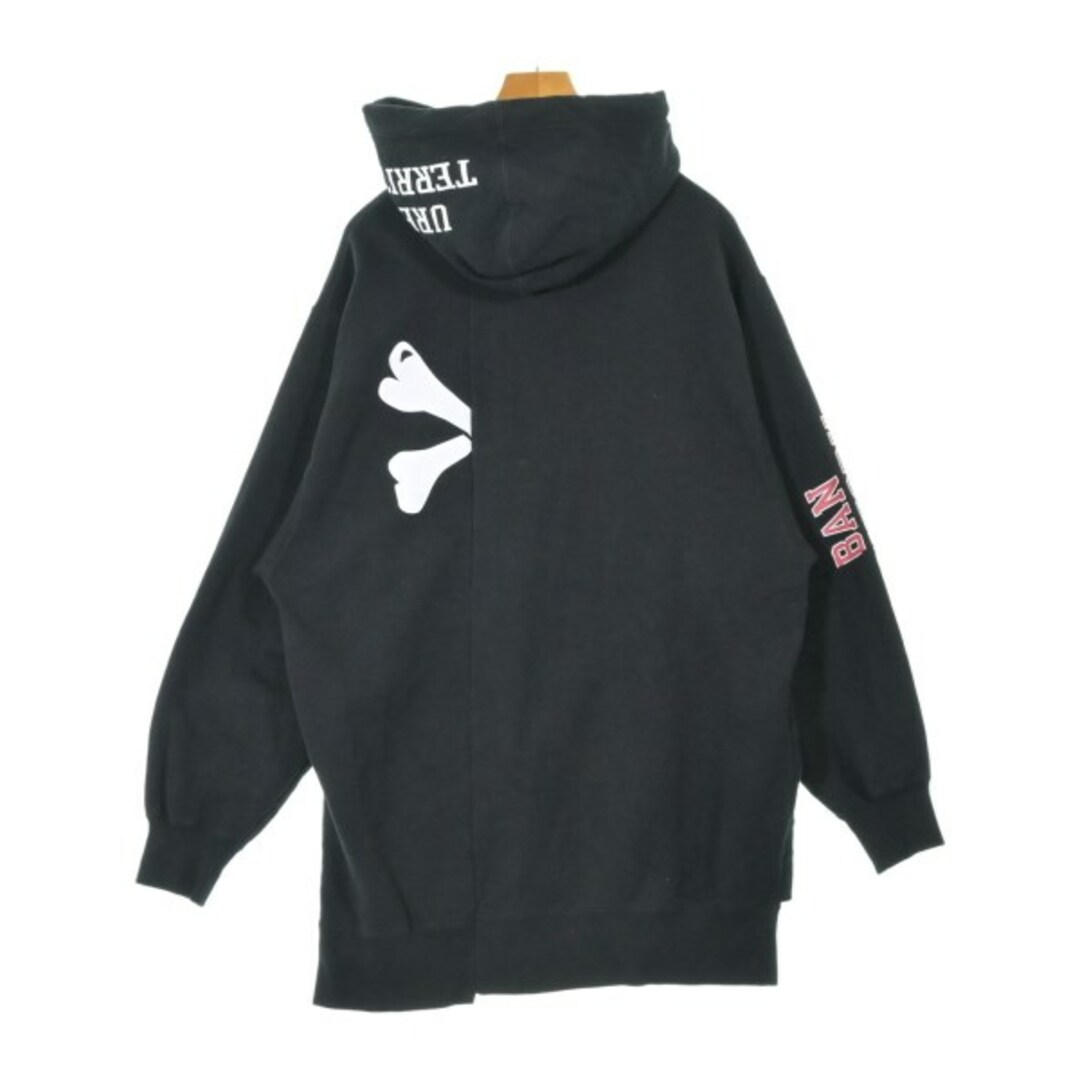 WTAPS ダブルタップス パーカー 04(XL位) 黒 【古着】【中古】の WTAPS ダブルタップス パーカー 04(XL位) 黒 【古着】【中古】の
