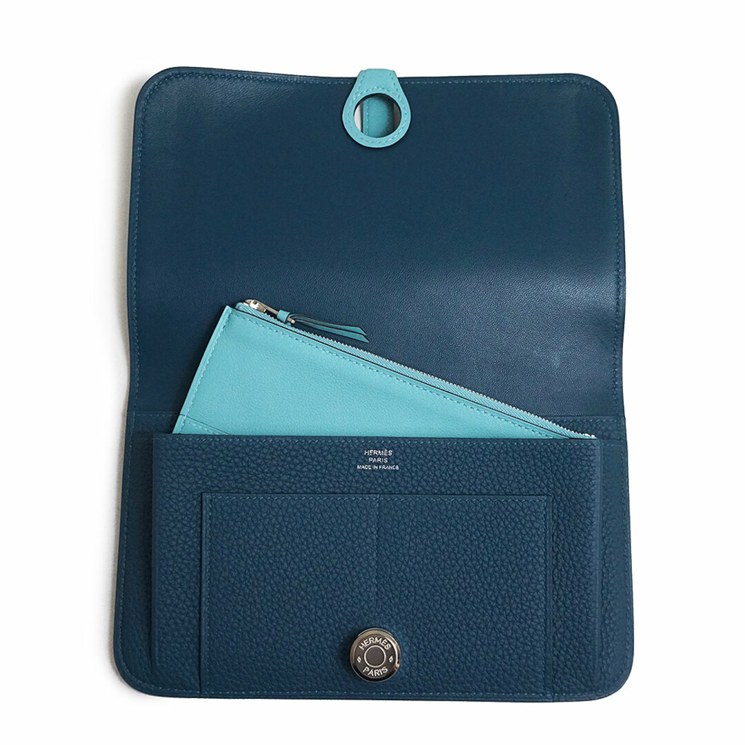 HERMES - エルメス ドゴン デュオ GM 二つ折り長財布 トゴ HERMES - エルメス ドゴン デュオ GM 二つ折り長財布 トゴ