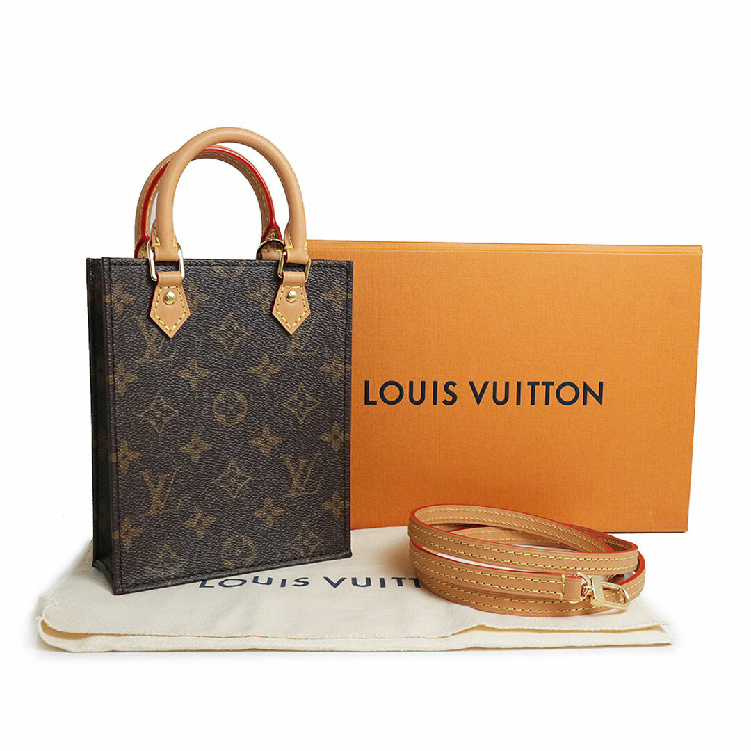 LOUIS VUITTON - ルイ ヴィトン プティット サックプラ 2Way LOUIS VUITTON - ルイ ヴィトン プティット サックプラ 2Way