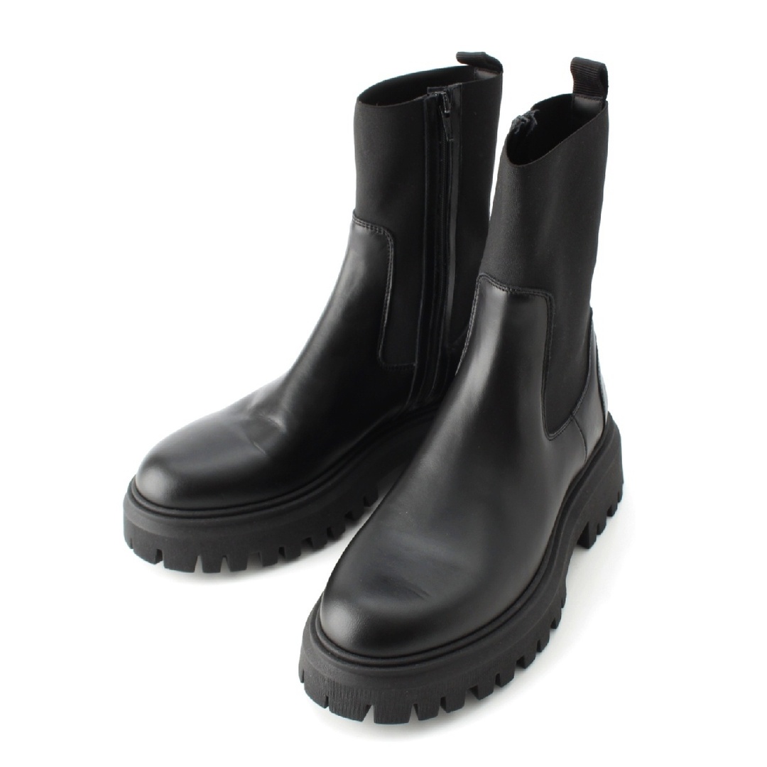 MONCLER - モンクレール enfant boots アンファンブーツ レザー MONCLER - モンクレール enfant boots アンファンブーツ レザー