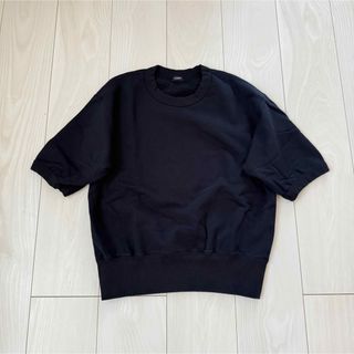 UNITED ARROWS - ユナイテッドアローズ 春夏 トップス 半袖 黒 UNITED ARROWS - ユナイテッドアローズ 春夏 トップス 半袖 黒