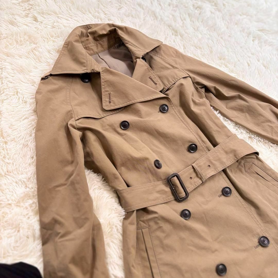 SHIPS - 【極美品】SHIPS シップス ベージュ トレンチコート SHIPS - 【極美品】SHIPS シップス ベージュ トレンチコート