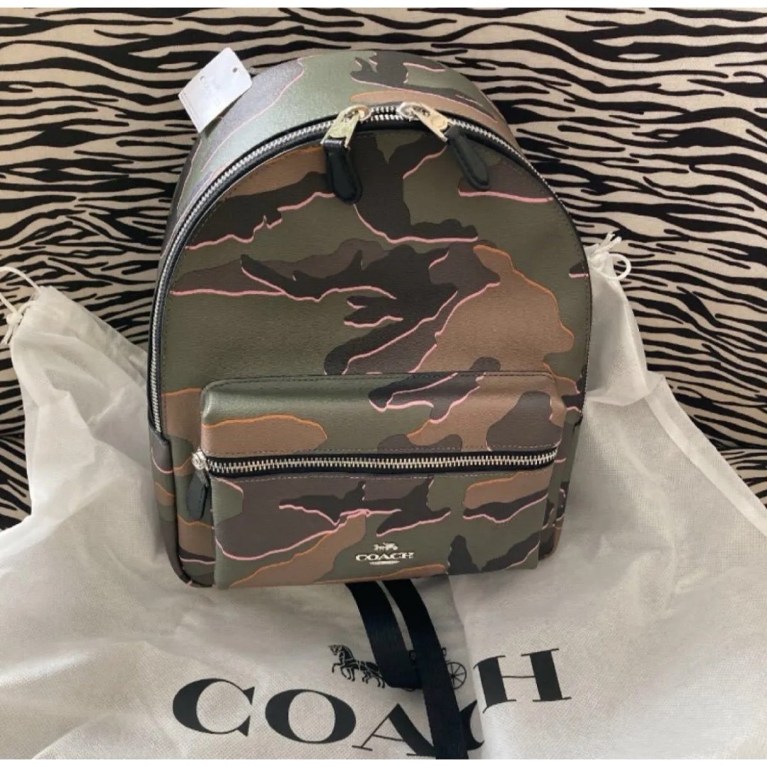 COACH - COACH 迷彩柄 リュック カモフラ ピンクの通販 by 幸古 COACH - COACH 迷彩柄 リュック カモフラ ピンクの通販 by 幸古