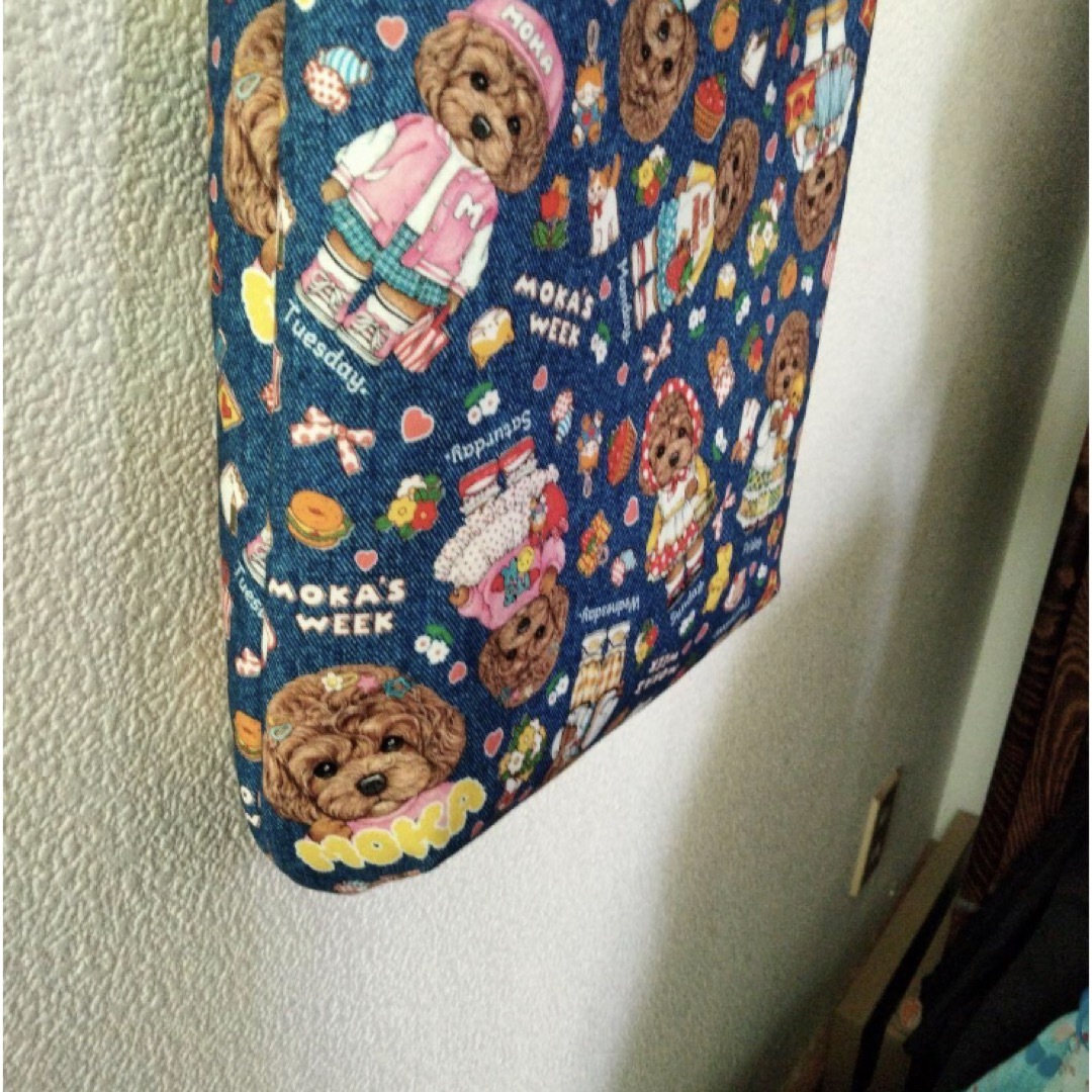 コヤンイサムチョン☆プードル☆モカ☆縦長ワンショルダーバッグ コヤンイサムチョン☆プードル☆モカ☆縦長ワンショルダーバッグ