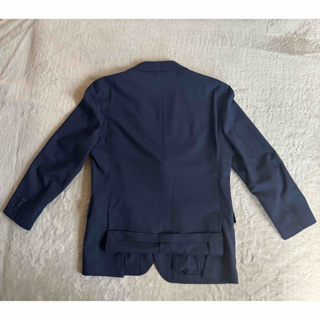 LARDINI - LARDINI easy wear ネイビー ウールスーツ 50サイズの LARDINI - LARDINI easy wear ネイビー ウールスーツ 50サイズの