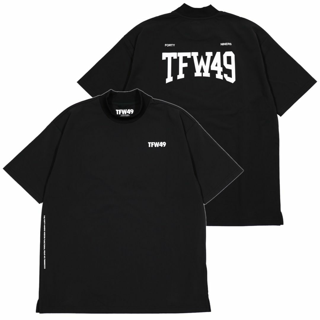 新品【TFW49】 半袖モックネック HALF MOCKNECK TSHIRT の通販 新品【TFW49】 半袖モックネック HALF MOCKNECK TSHIRT の通販