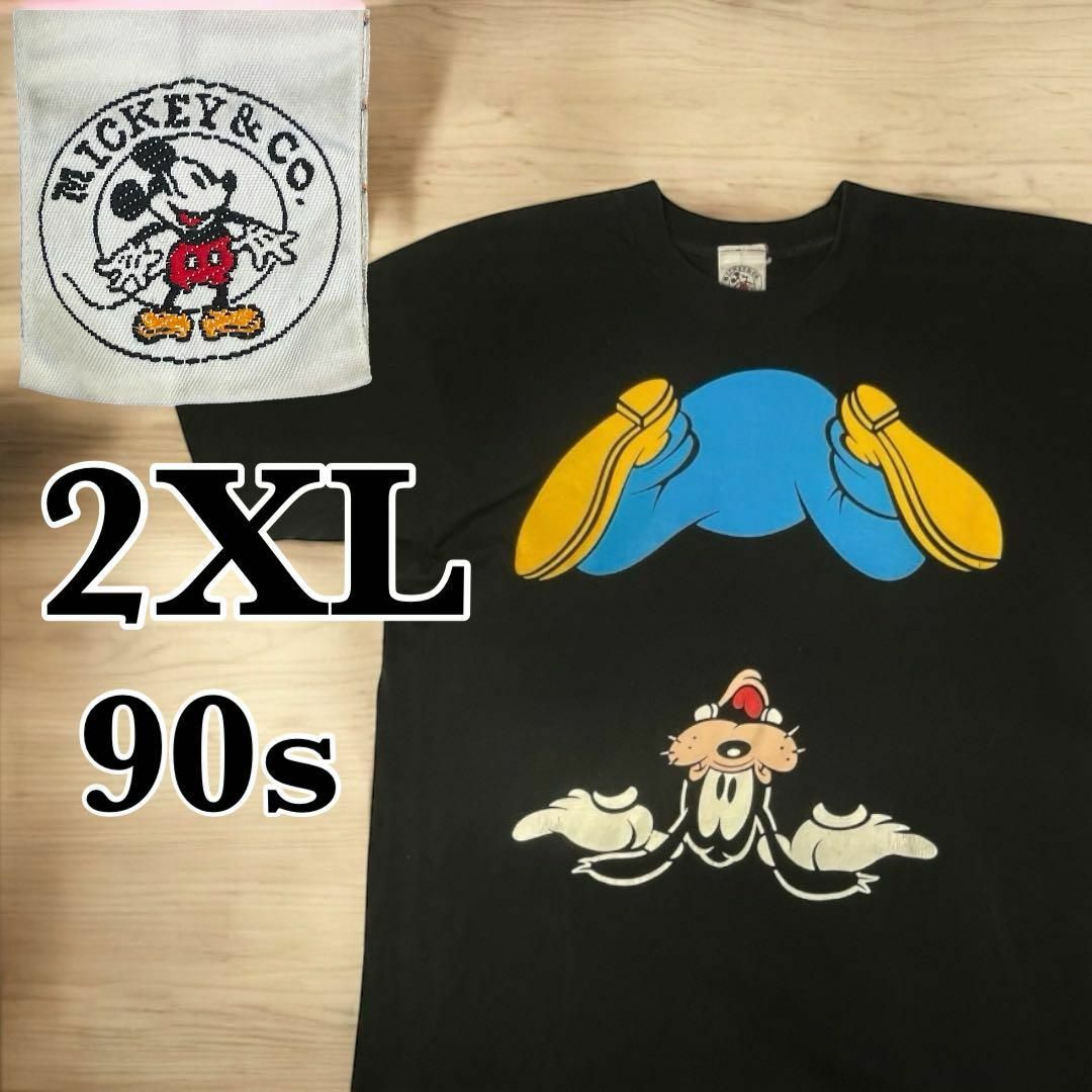 Disney - 【希少美品】90s ヴィンテージ Disney 逆さま Disney - 【希少美品】90s ヴィンテージ Disney 逆さま
