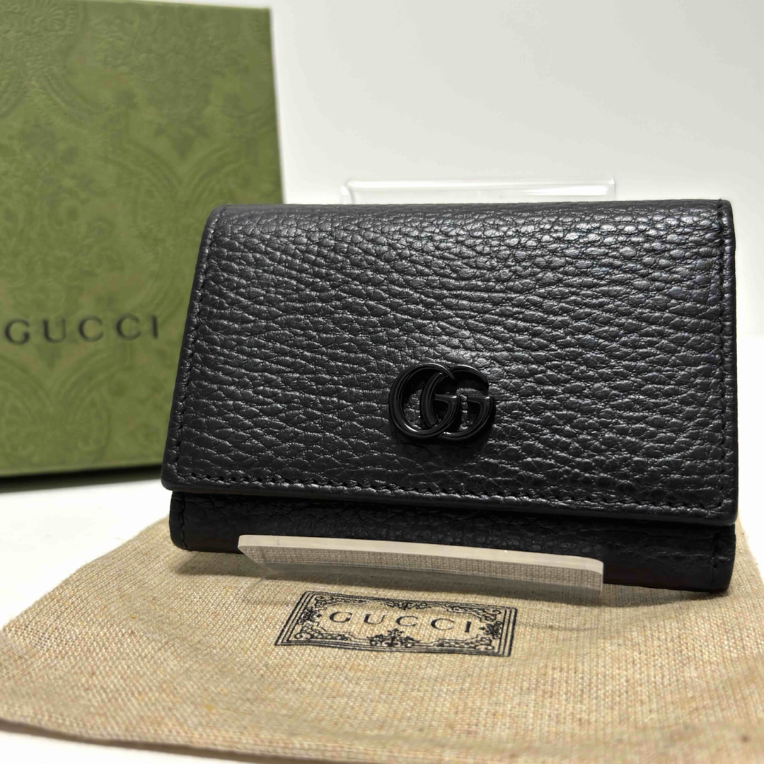 GUCCI - 174✨ほぼ新品✨GUCCI グッチ 折り財布 GGマーモント GUCCI - 174✨ほぼ新品✨GUCCI グッチ 折り財布 GGマーモント