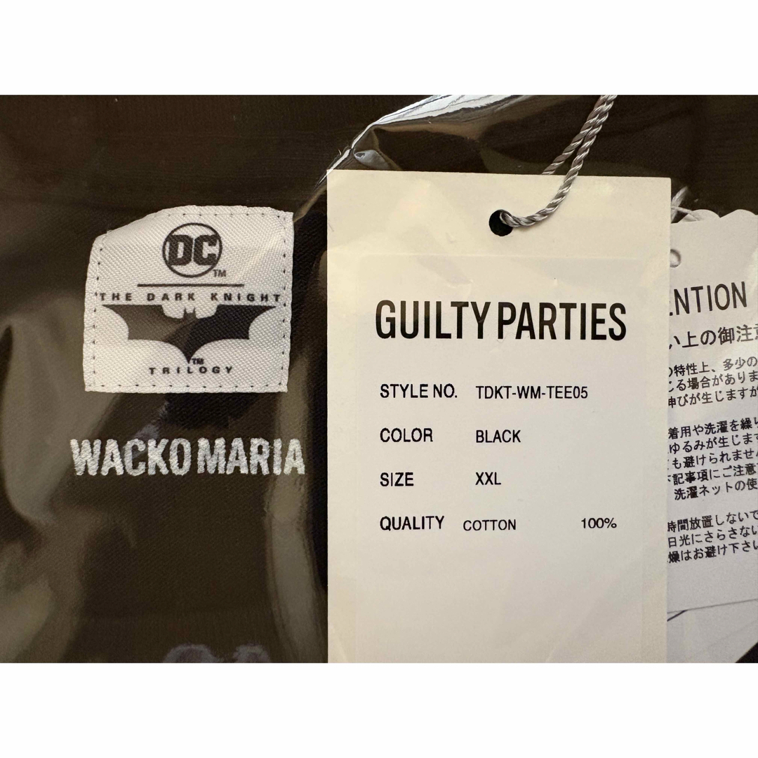 WACKO MARIA - XXL黒 WACKO MARIA DARK KNIGHT Tシャツ WACKO MARIA - XXL黒 WACKO MARIA DARK KNIGHT Tシャツ