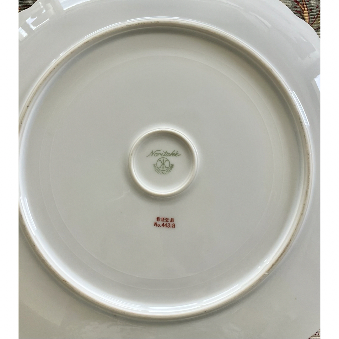 Noritake - オールドノリタケ 金盛上花籠図紋両耳皿の通販 by Noritake - オールドノリタケ 金盛上花籠図紋両耳皿の通販 by