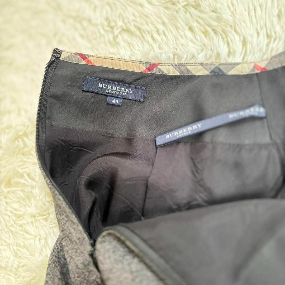 BURBERRY - 【美品】BURBERRY スカート Lサイズ バーバリー BURBERRY - 【美品】BURBERRY スカート Lサイズ バーバリー