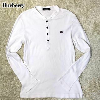 BURBERRY BLACK LABEL - 【極美品】バーバリー 長袖 ポロシャツ BURBERRY BLACK LABEL - 【極美品】バーバリー 長袖 ポロシャツ