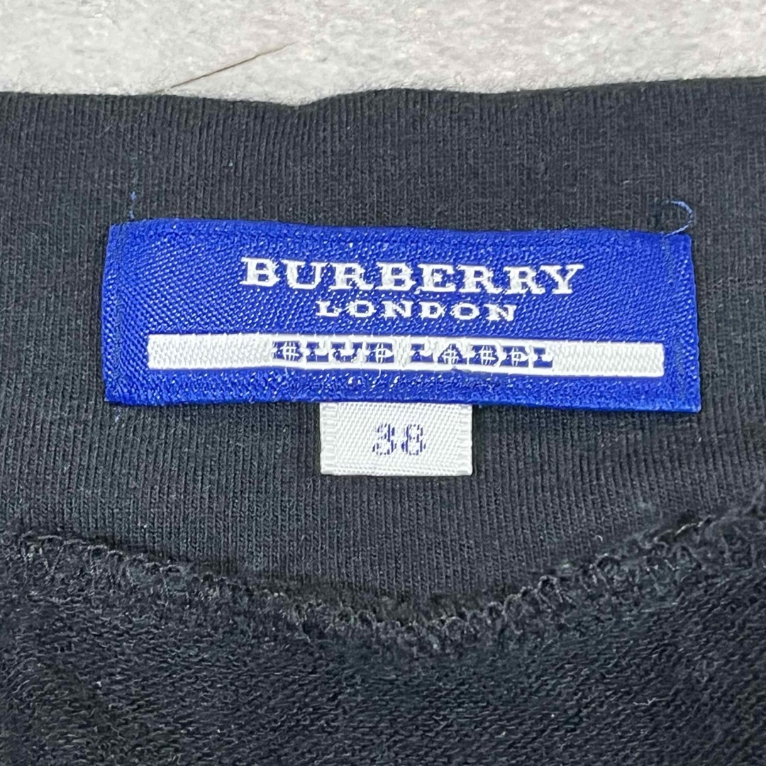 BURBERRY BLUE LABEL - BURBERRY BLUE LABEL ブラック 長袖 BURBERRY BLUE LABEL - BURBERRY BLUE LABEL ブラック 長袖