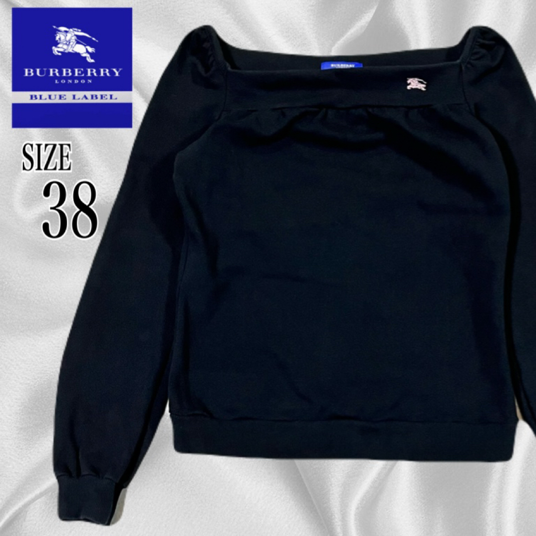 BURBERRY BLUE LABEL - BURBERRY BLUE LABEL ブラック 長袖 BURBERRY BLUE LABEL - BURBERRY BLUE LABEL ブラック 長袖