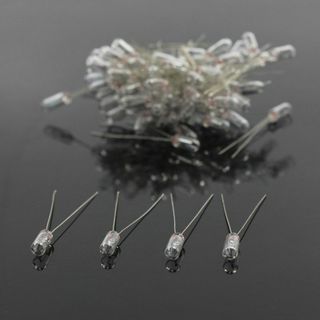 【在庫セール】ジオラマ電飾などに ムギ球 100個セット 4mm 12V 50m(その他)