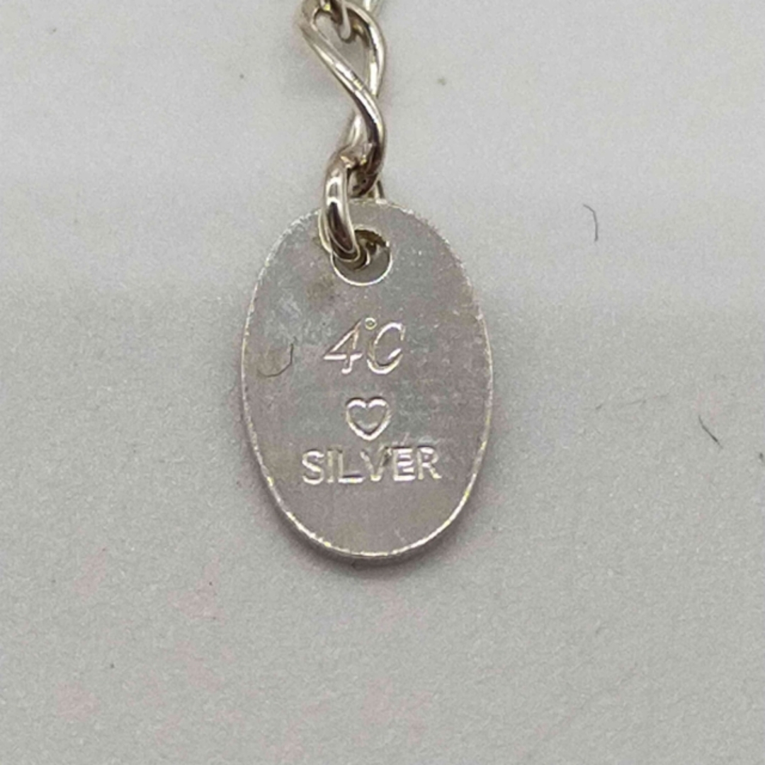 4℃ - 4℃(ヨンドシー) SILVER刻印 アクアマリン しずく型 4℃ - 4℃(ヨンドシー) SILVER刻印 アクアマリン しずく型