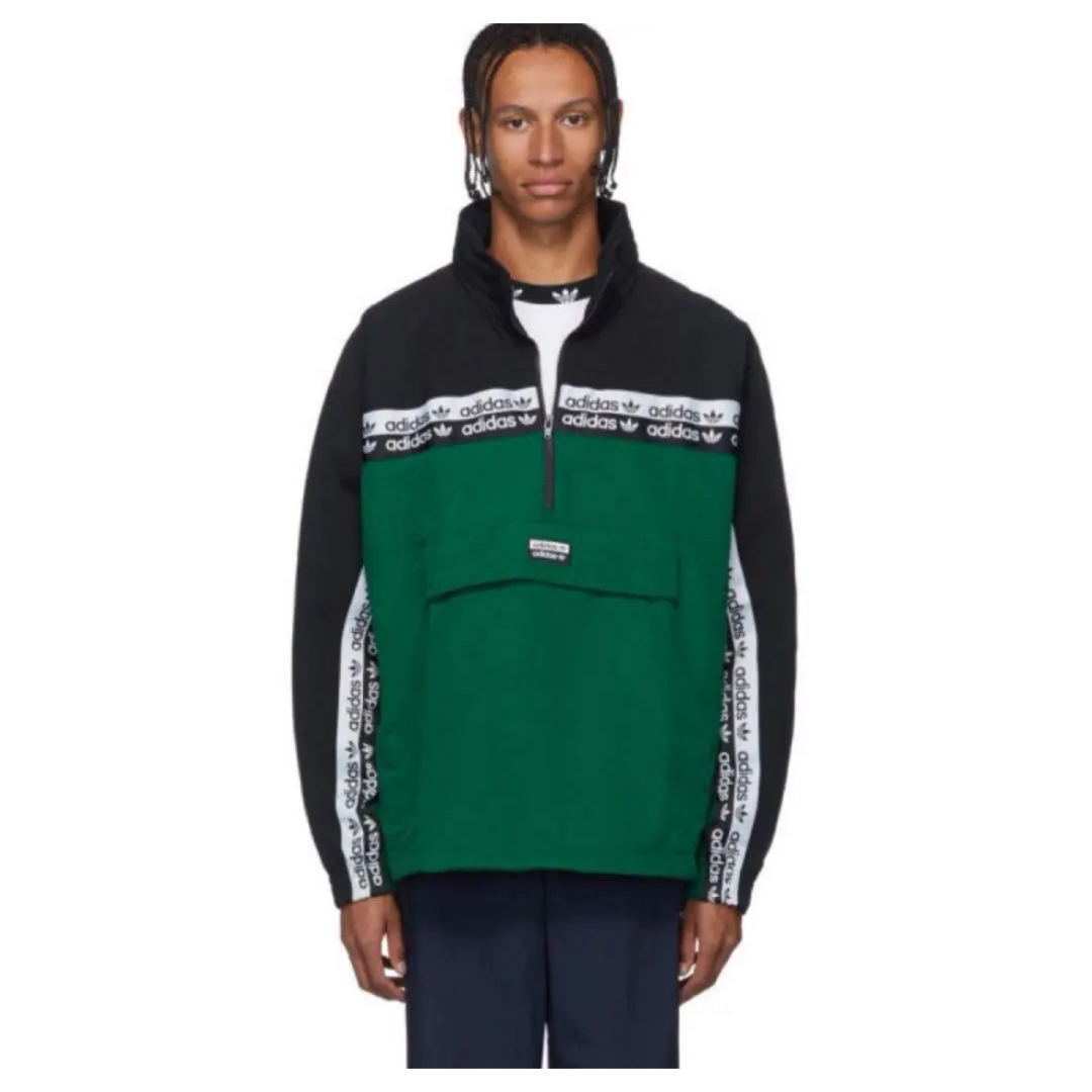 adidas Originals - adidasハーフジップナイロンジャケット adidas Originals - adidasハーフジップナイロンジャケット