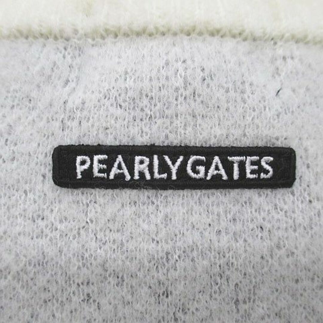PEARLY GATES - パーリーゲイツ ゴルフウェア 長袖 ニット PEARLY GATES - パーリーゲイツ ゴルフウェア 長袖 ニット