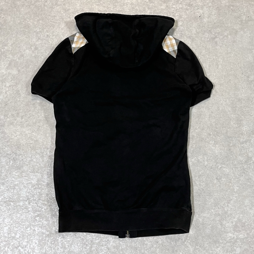 BURBERRY BLUE LABEL - BURBERRY BLUE LABEL フード付き 半袖 BURBERRY BLUE LABEL - BURBERRY BLUE LABEL フード付き 半袖