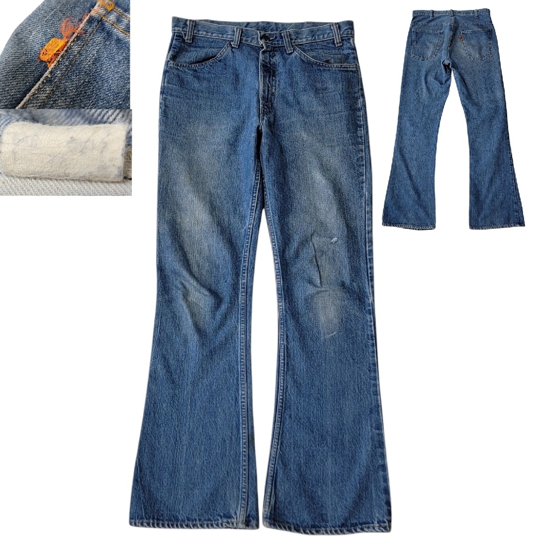 Levi's - USA製 リーバイス 70S 646 フレアデニムパンツ 42TALON Levi's - USA製 リーバイス 70S 646 フレアデニムパンツ 42TALON