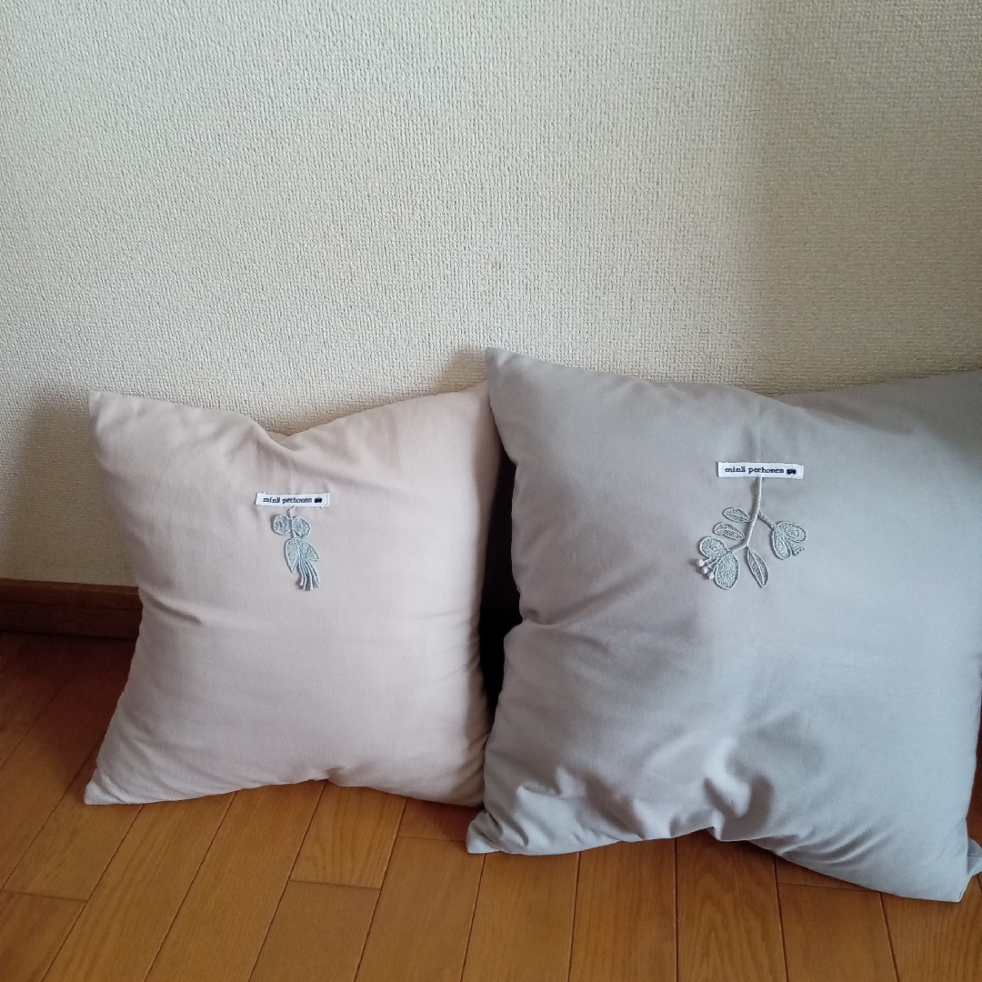 mina perhonen - ミナペルホネン ハンドメイド クッションカバー mina perhonen - ミナペルホネン ハンドメイド クッションカバー