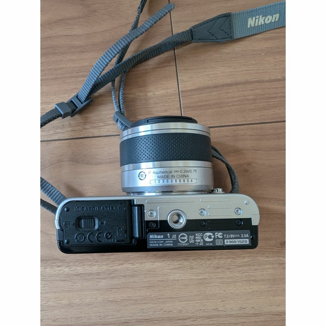 Nikon - Nikon 1 J2 ダブルズームキット シルバーの通販 by Nikon - Nikon 1 J2 ダブルズームキット シルバーの通販 by