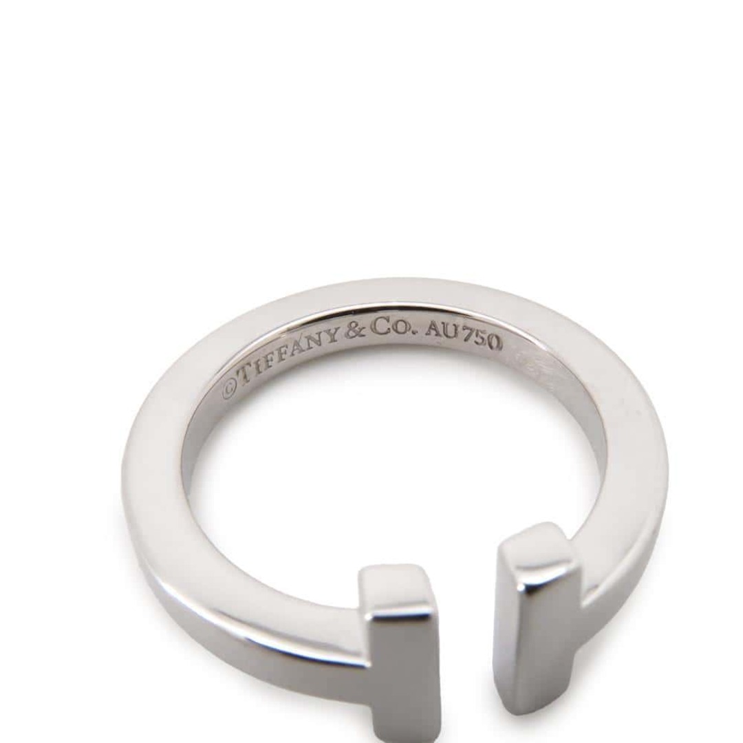 Tiffany & Co. - ティファニー リング Tスクエア リング K18WG Tiffany & Co. - ティファニー リング Tスクエア リング K18WG