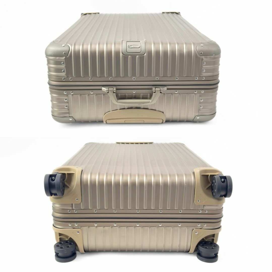 RIMOWA - リモワ トパーズ チタニウム 98L 4輪 TSAロック 大容量 RIMOWA - リモワ トパーズ チタニウム 98L 4輪 TSAロック 大容量