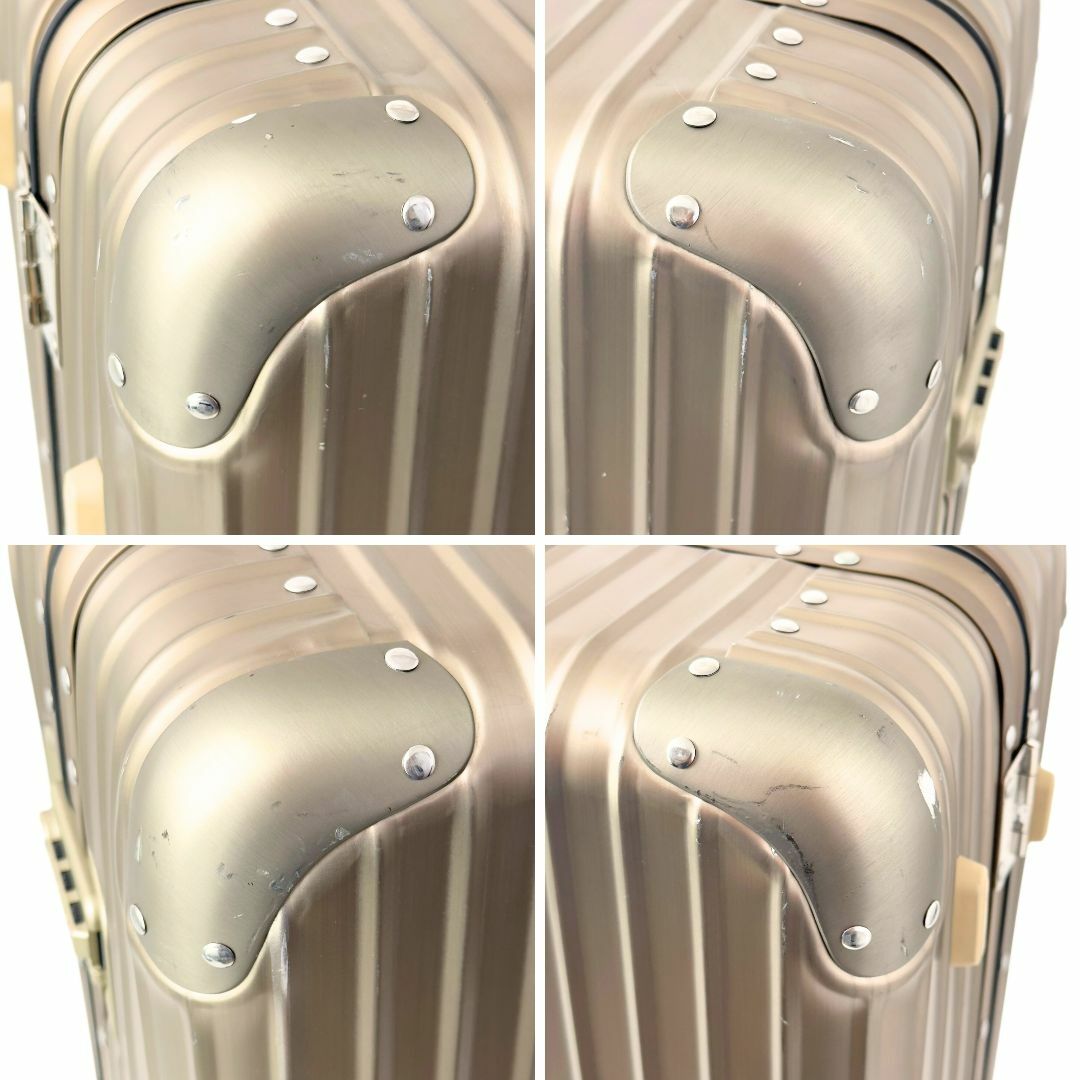RIMOWA - リモワ トパーズ チタニウム 98L 4輪 TSAロック 大容量 RIMOWA - リモワ トパーズ チタニウム 98L 4輪 TSAロック 大容量