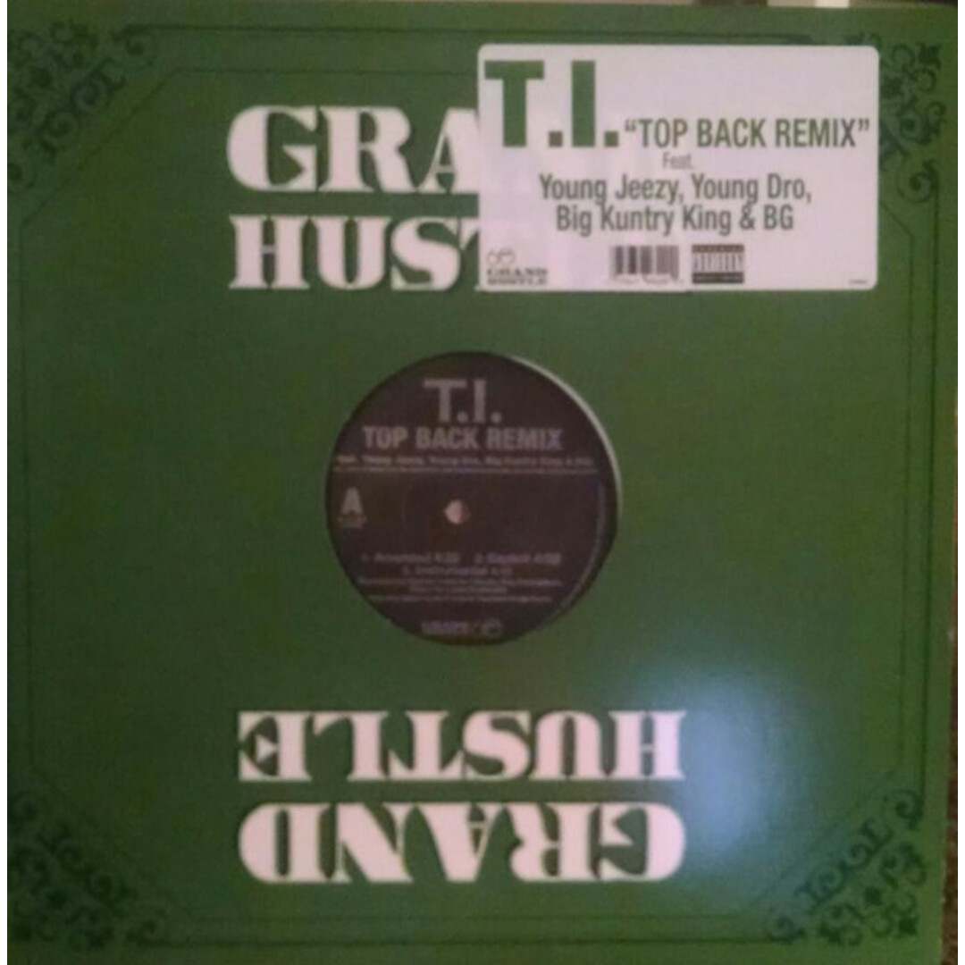 米12” T.I. Top Back Remix 094642 Grand Hustle /00250 エンタメ/ホビーのエンタメ その他(その他)の商品写真