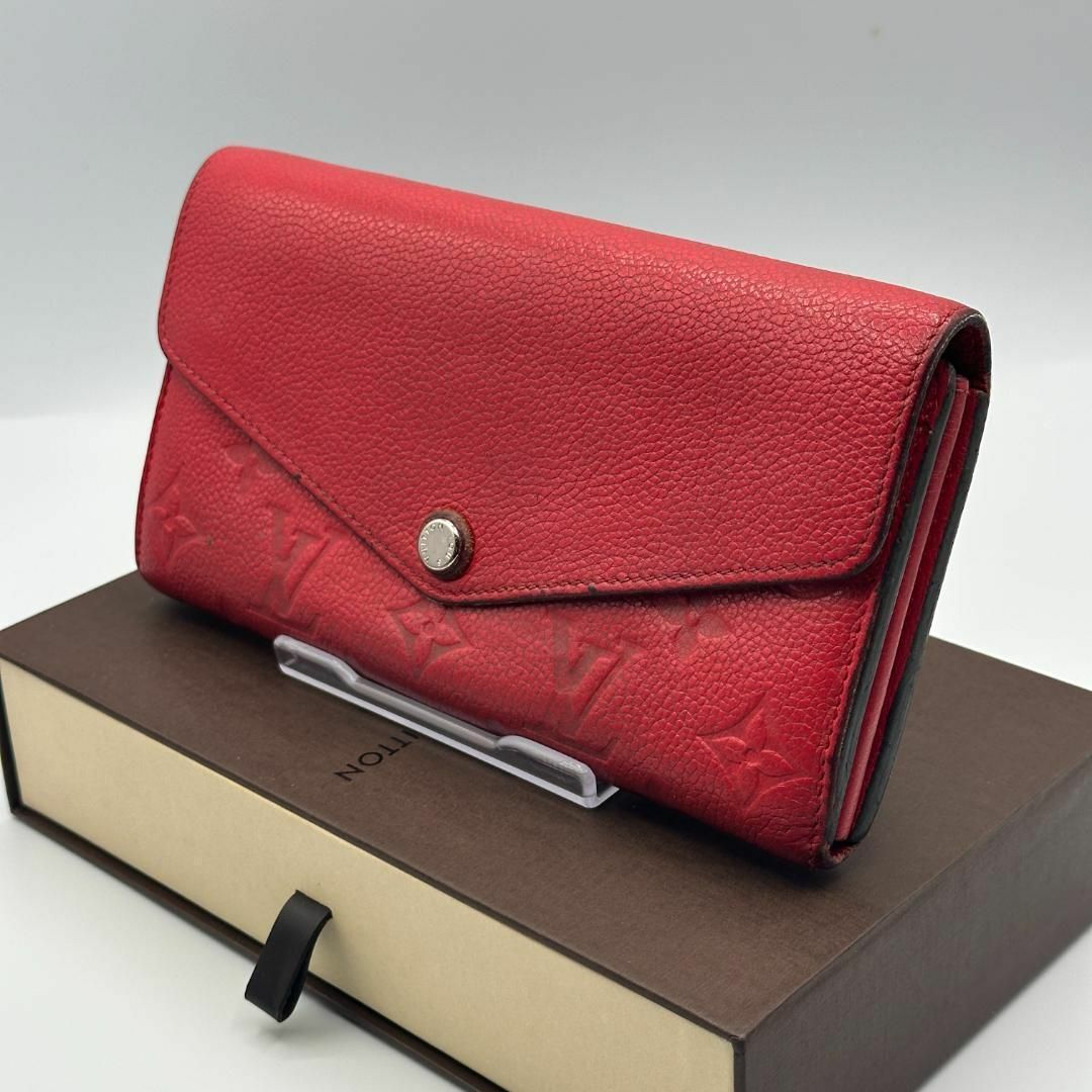 LOUIS VUITTON - 【美品】ポルトフォイユ・サラ アンプラント LOUIS VUITTON - 【美品】ポルトフォイユ・サラ アンプラント