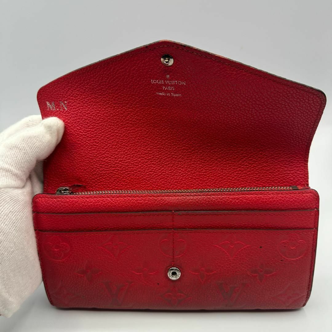LOUIS VUITTON - 【美品】ポルトフォイユ・サラ アンプラント LOUIS VUITTON - 【美品】ポルトフォイユ・サラ アンプラント