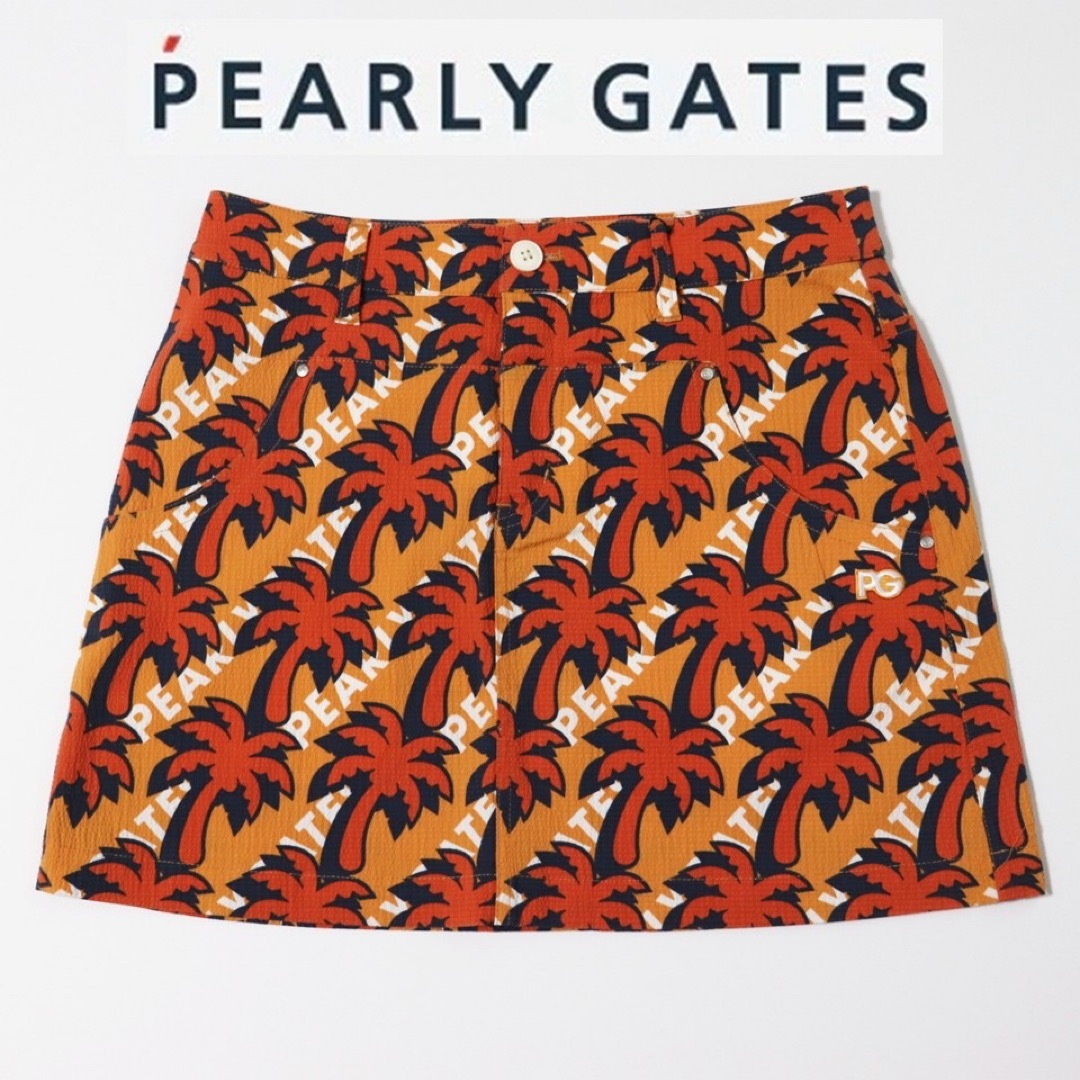 PEARLY GATES - 《パーリーゲイツ》新品 シアサッカー生地 PEARLY GATES - 《パーリーゲイツ》新品 シアサッカー生地