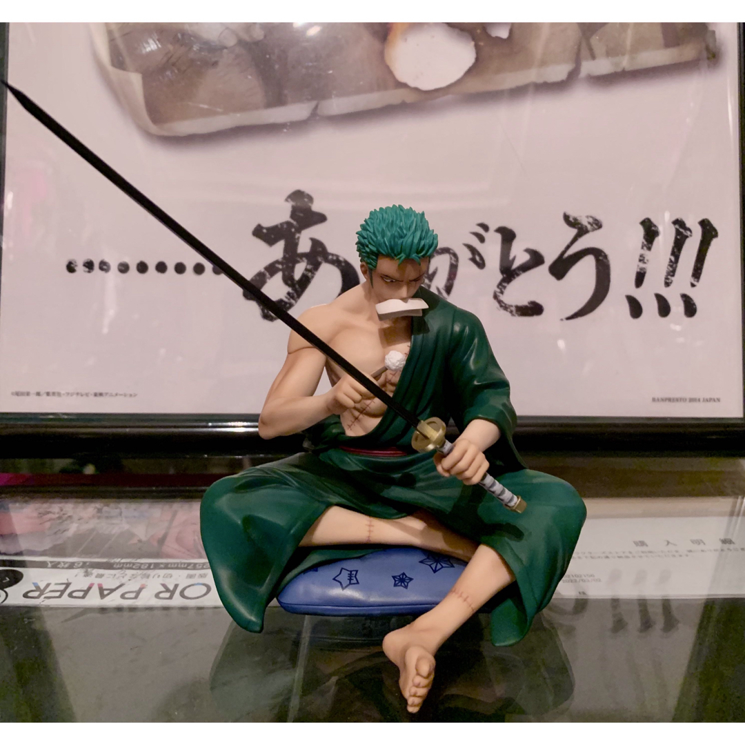 初版】ワンピース P.O.P S.O.C ゾロ フィギュアの通販 by KING's 初版】ワンピース P.O.P S.O.C ゾロ フィギュアの通販 by KING's