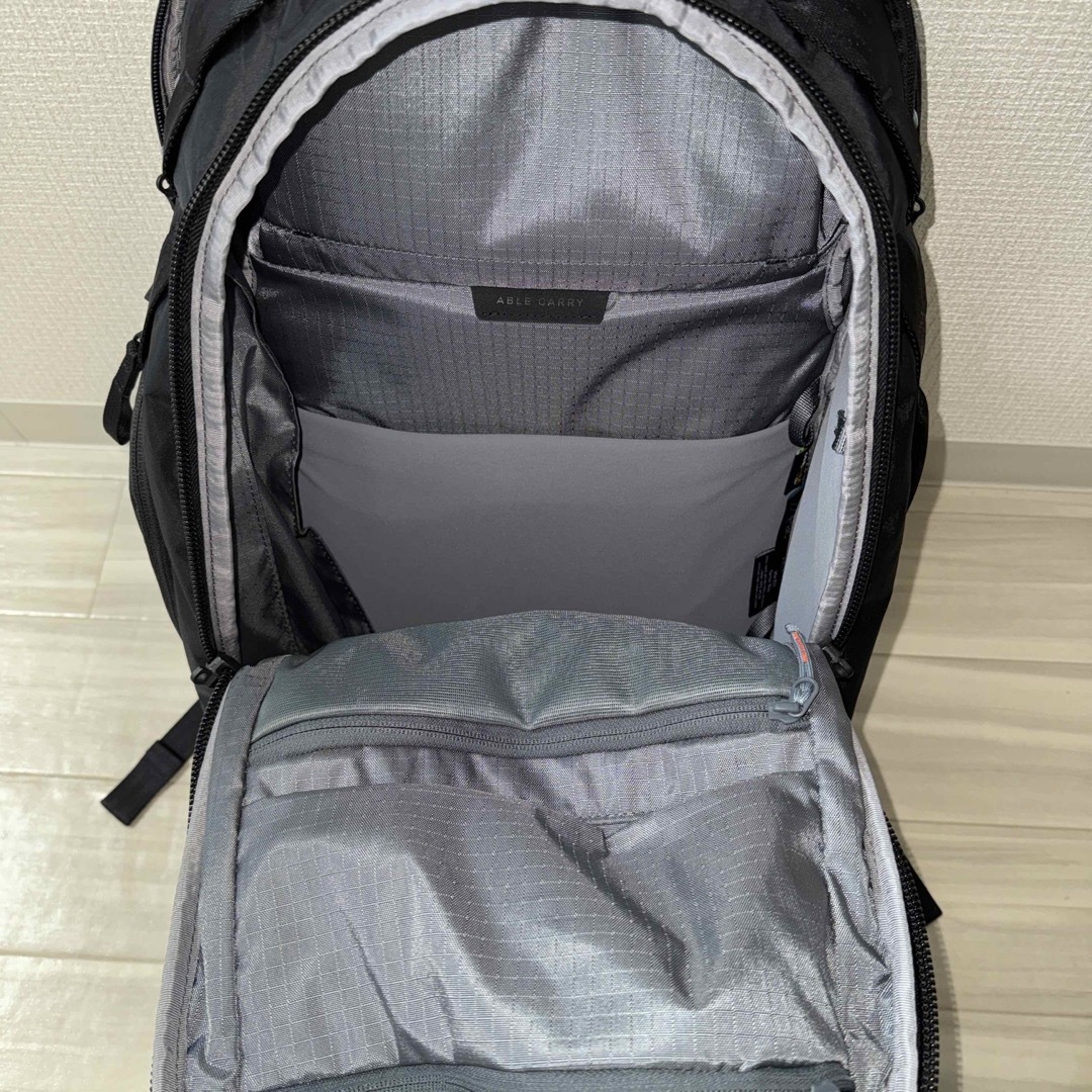 Able carry Max EDC / X-Pac Tarmac Blackの通販 by n,1011 Able carry Max EDC / X-Pac Tarmac Blackの通販 by n,1011