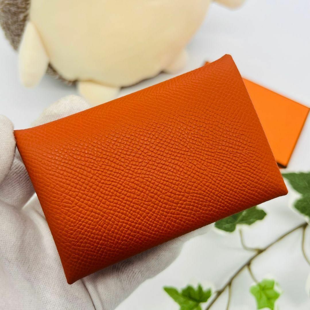 HERMES - エルメス カルヴィ B刻印 コインケース カードケース HERMES - エルメス カルヴィ B刻印 コインケース カードケース