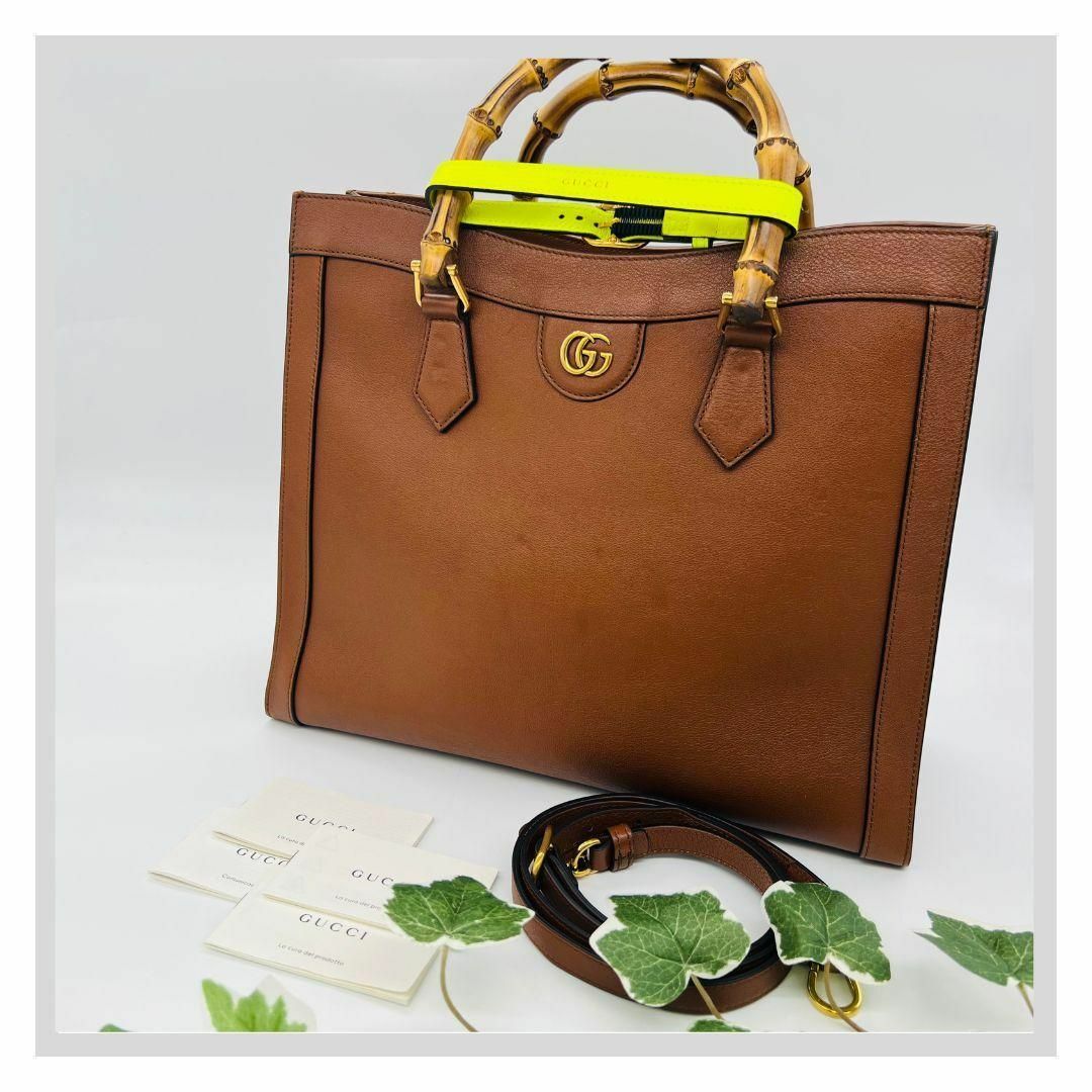GUCCI - グッチ バンブー ダイアナ 655658 ショルダーバッグ GUCCI - グッチ バンブー ダイアナ 655658 ショルダーバッグ