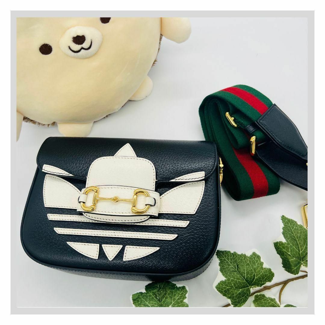 GUCCI - グッチ アディダス ホースビット1955 ショルダーバッグ GUCCI - グッチ アディダス ホースビット1955 ショルダーバッグ