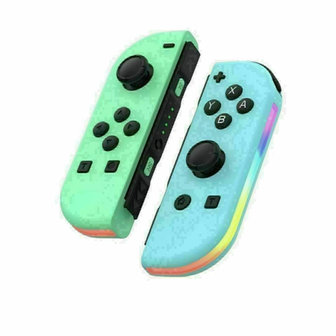 【新品・即日発送】Switchコントローラー Joy-Con あつまれどうぶつの エンタメ/ホビーのゲームソフト/ゲーム機本体(その他)の商品写真