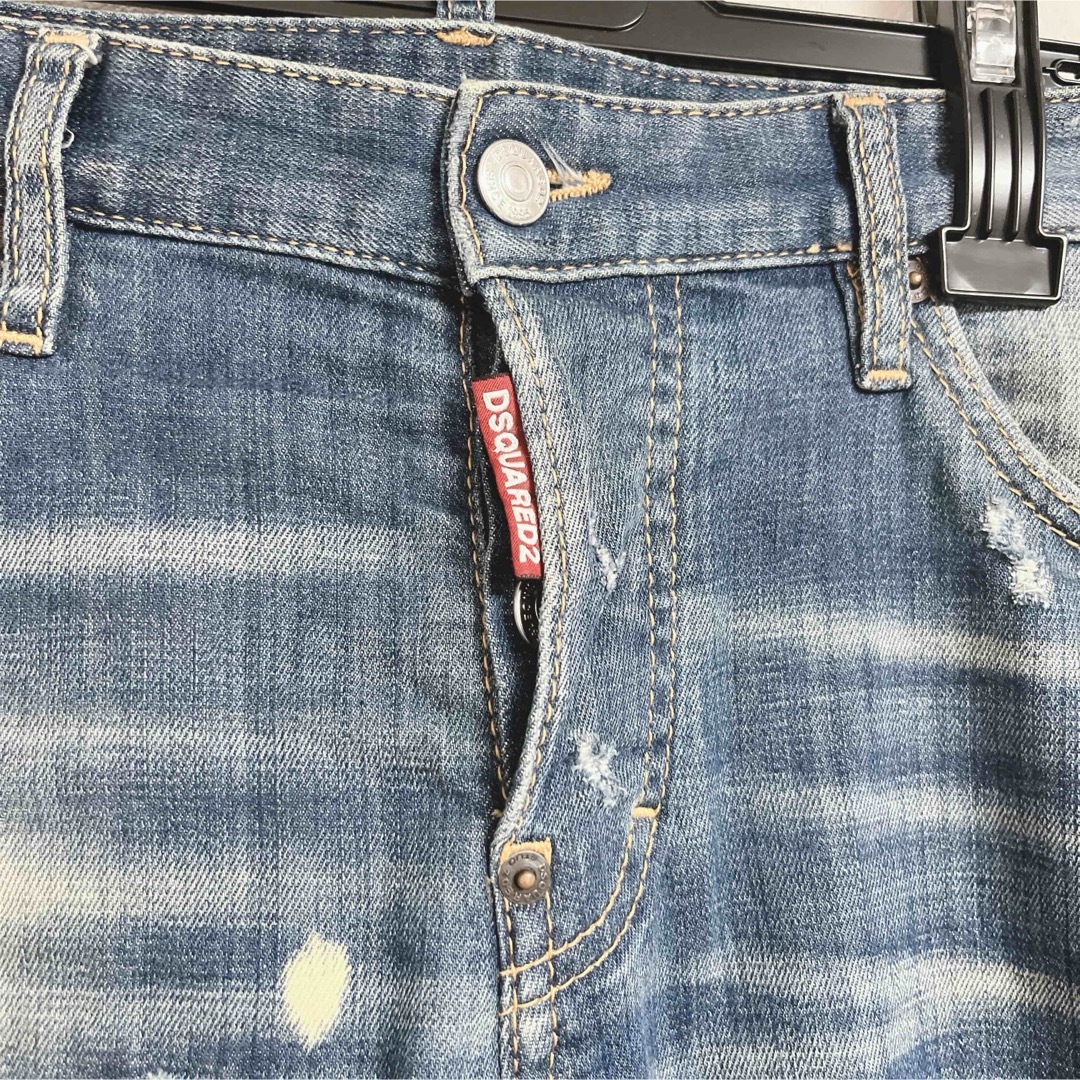 DSQUARED2 - DSQUARED2 ディースクエアード ダメージ デニム 42 DSQUARED2 - DSQUARED2 ディースクエアード ダメージ デニム 42