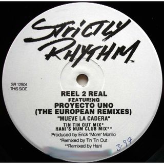 米12” Reel 2 Real, Proyecto Uno Mueve La Cadera (The European Mixes) SR12504 Strictly Rhythm /00250(その他)