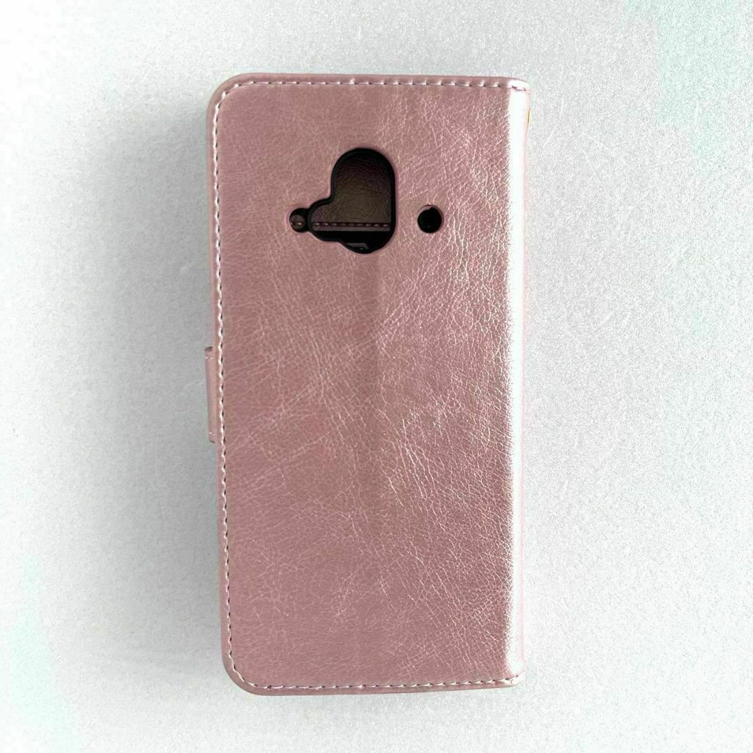 らくらくスマートフォン 手帳型ケース ピンク かわいい F-52B らくらくスマートフォン 手帳型ケース ピンク かわいい F-52B