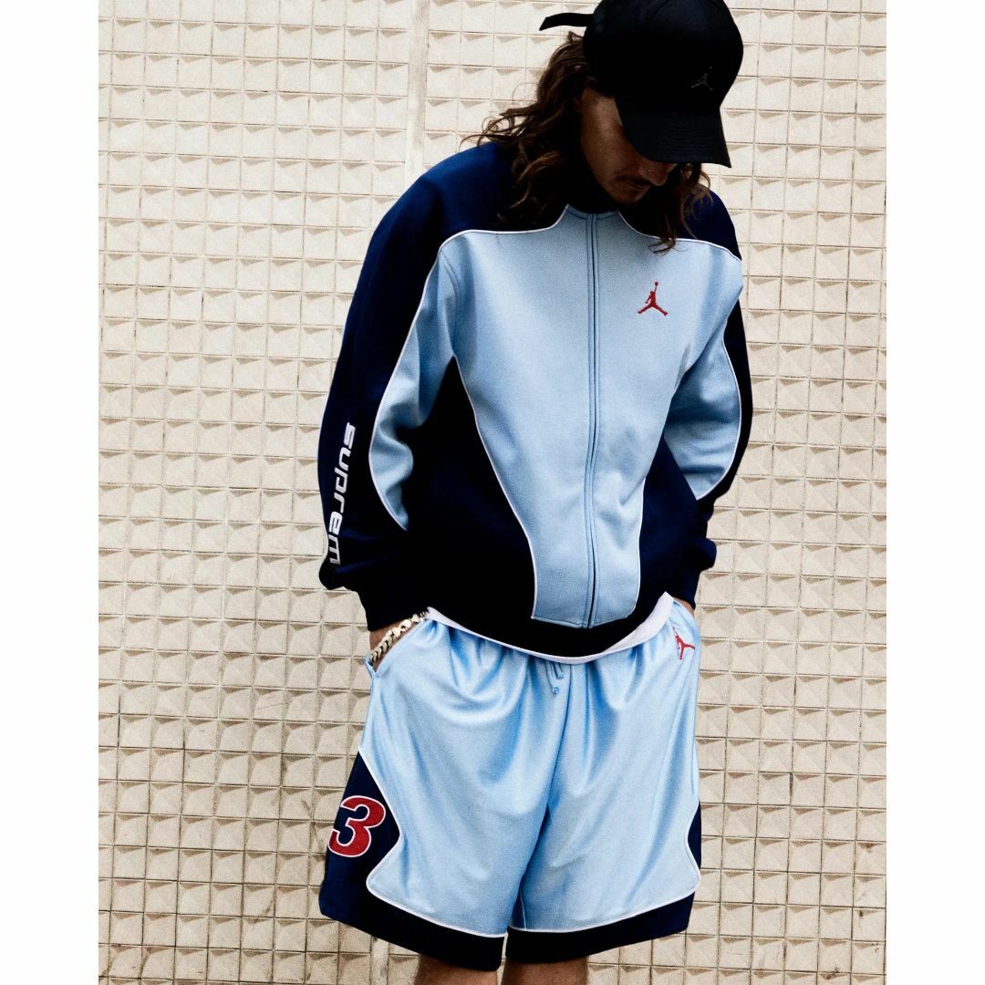 Supreme - Supreme/Jordan Warm Up Short Light Blueの通販 by Supreme - Supreme/Jordan Warm Up Short Light Blueの通販 by