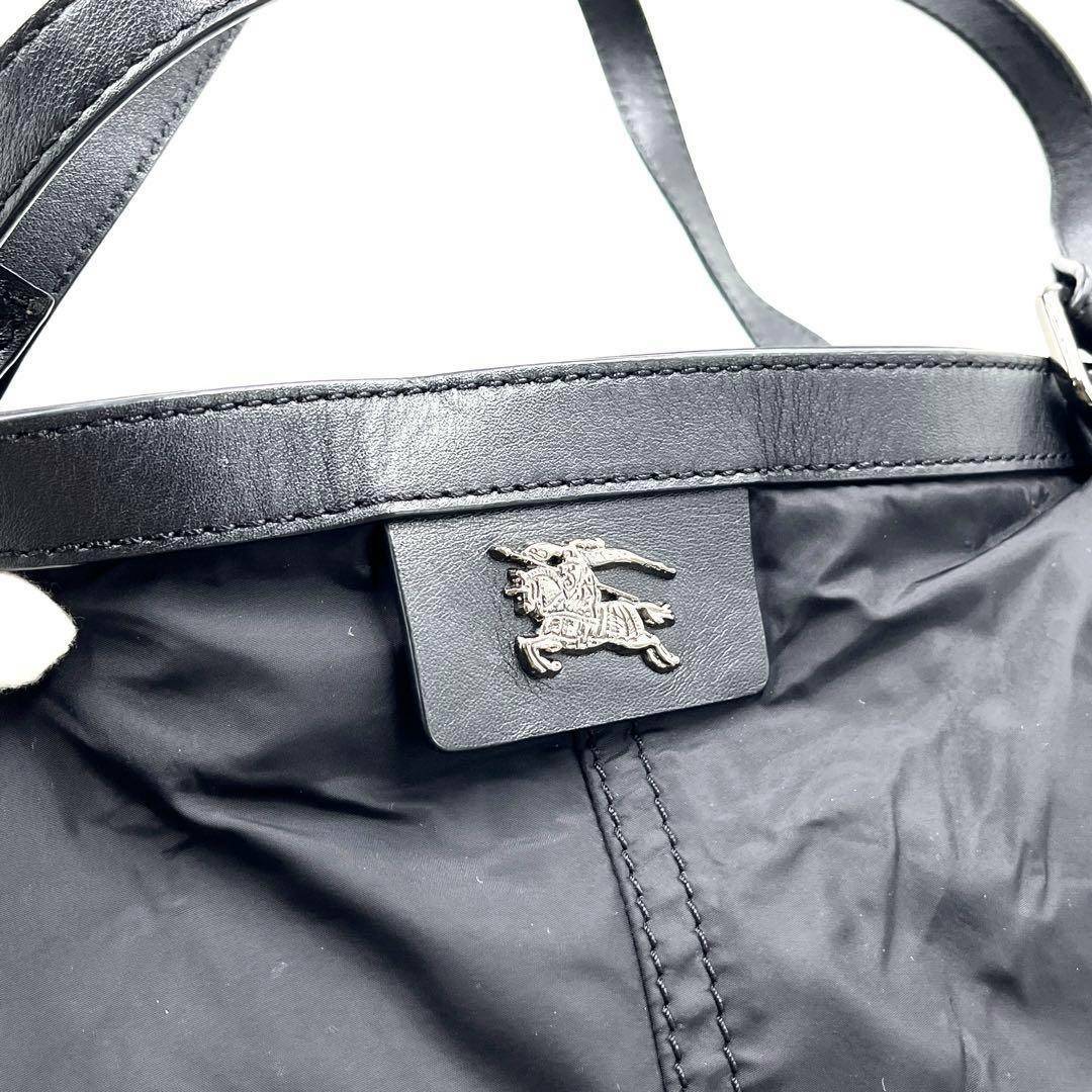 BURBERRY - BURBERRY バーバリー トートバッグ ホースロゴ金具 BURBERRY - BURBERRY バーバリー トートバッグ ホースロゴ金具