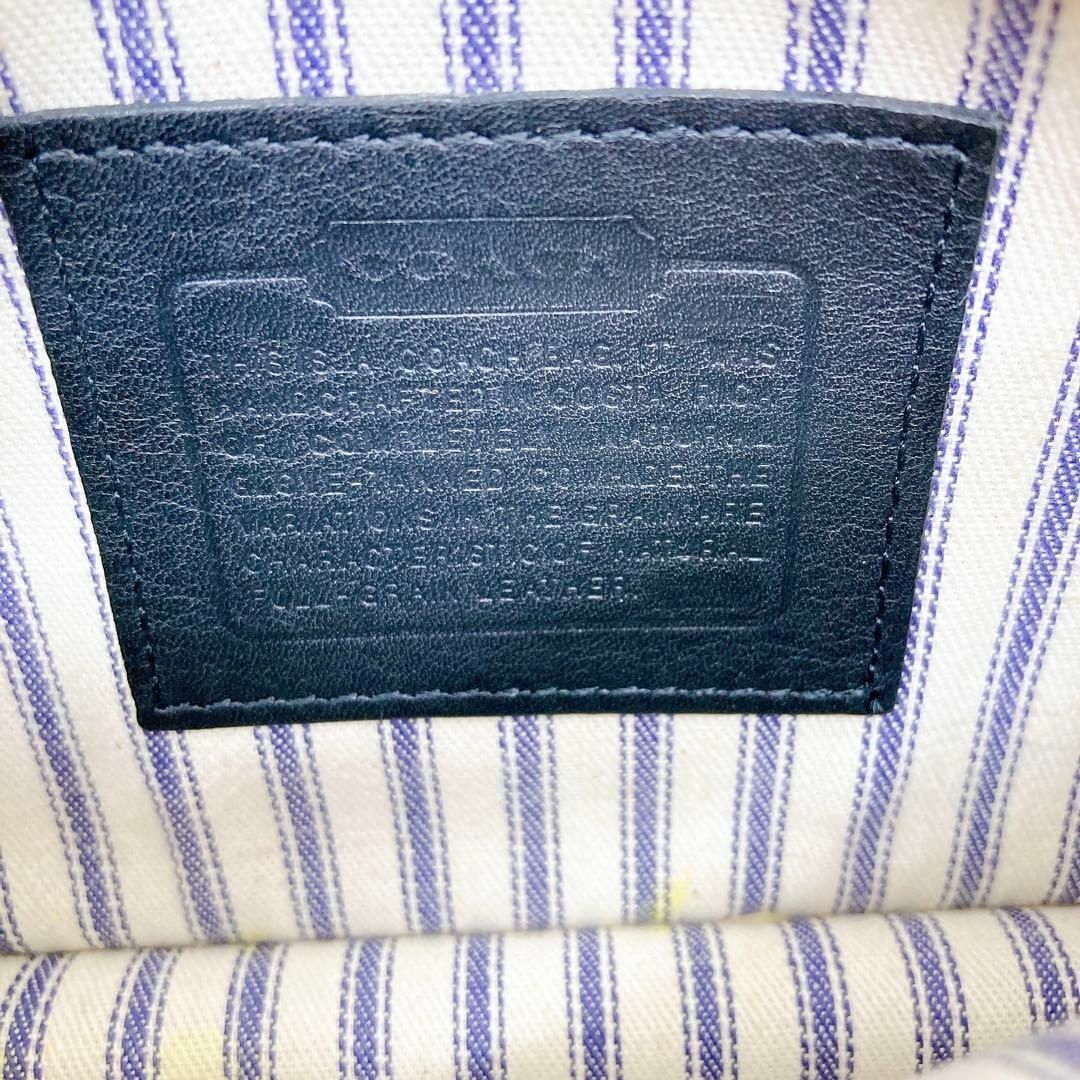 COACH - ✨美品✨COACH オールドコーチ ポーチ レザー ブラック COACH - ✨美品✨COACH オールドコーチ ポーチ レザー ブラック