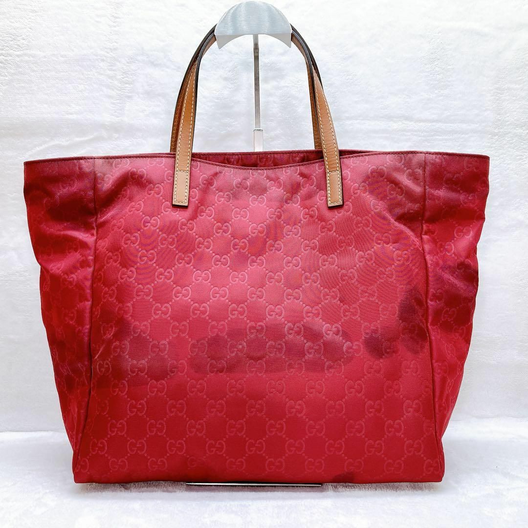 GUCCI - ✨良品✨GUCCI グッチ トートバッグ ナイロン GG柄 GUCCI - ✨良品✨GUCCI グッチ トートバッグ ナイロン GG柄