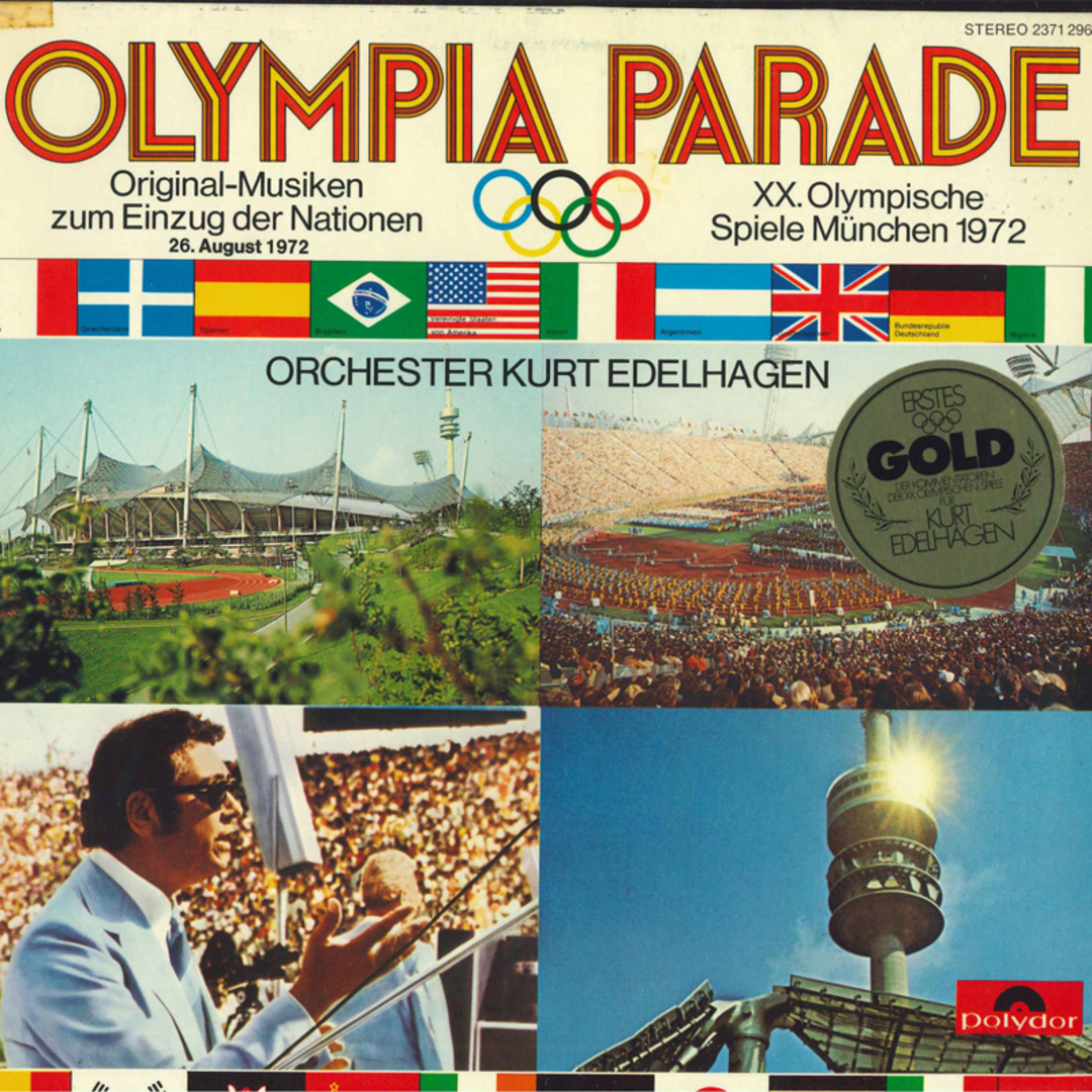 独LP Orchester Kurt Edelhagen Olympia Parade (Original-Musiken Zum Einzug Der Nationen 26. August 1972) 2371296 POLYDOR /00260 エンタメ/ホビーのエンタメ その他(その他)の商品写真